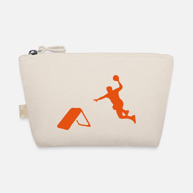 Tchoukball Silhouette Schatten Bio-Täschchen