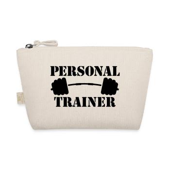 personal trainer - Bio-Täschchen - Natur - Vorne