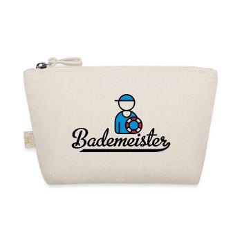 Lustige Geschenke für Bademeister - Bio-Täschchen - Natur - Vorne