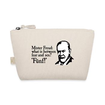 Mr Freud what is between fear and sex Fünf Sigmund - Bio-Täschchen - Natur - Vorne
