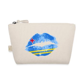 Kiss (Aruba) - Organic Pouch - nature - Front
