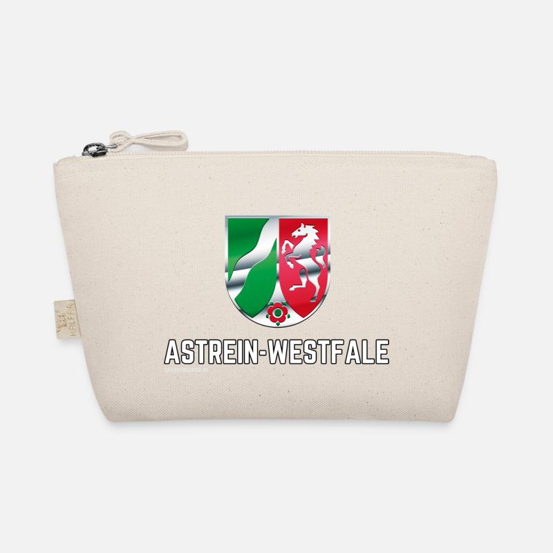 Astrein-Westfale NRW Design - Bio-Täschchen - Natur