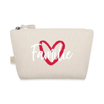 Family Heart I Partner Look Parents Enfants - Trousse biologique - nature - Devant