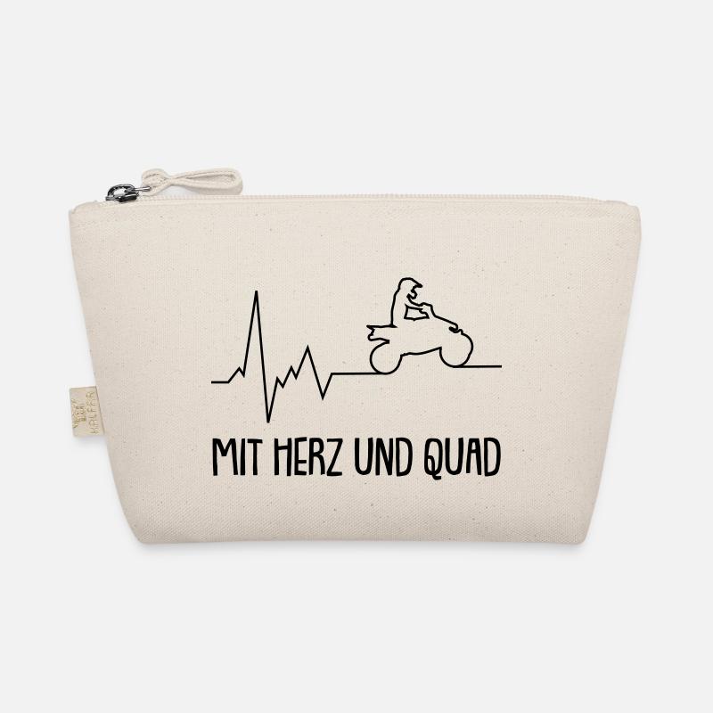 mit herz und quad Bio-Täschchen