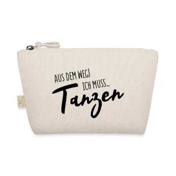 tanzen aus dem weg - Bio-Täschchen - Natur - Vorne