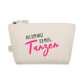 tanzen aus dem weg - Bio-Täschchen - Natur - Vorne
