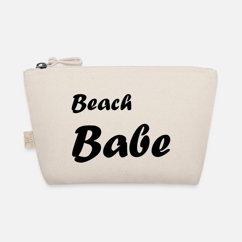 Strand Sommer Frauen - Bio-Täschchen - Natur