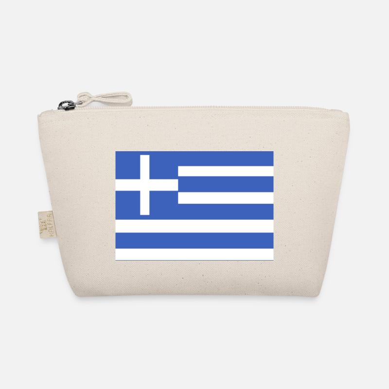 Greece flag Organic Pouch