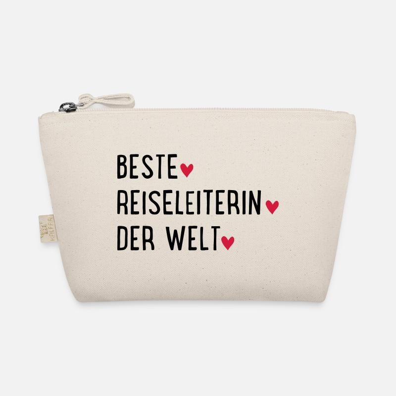 beste reiseleiterin - Bio-Täschchen - Natur