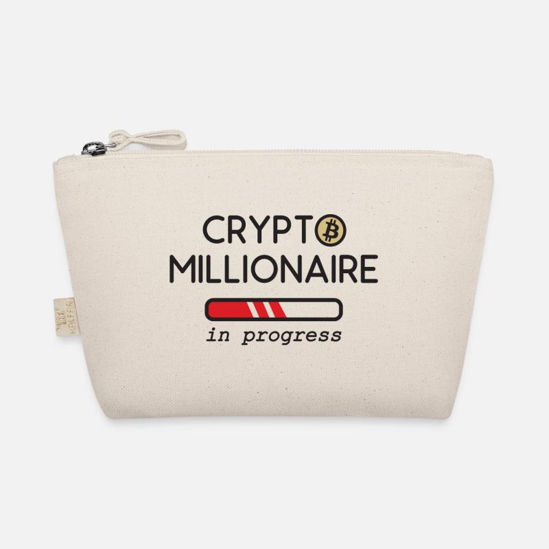 Crypto Millionaire in progress Organic Pouch