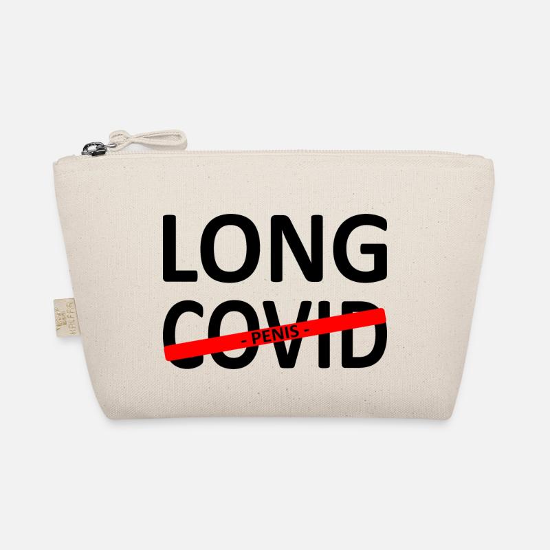 Long Covid-Penis - Corona Satire Version 1 Bio-Täschchen