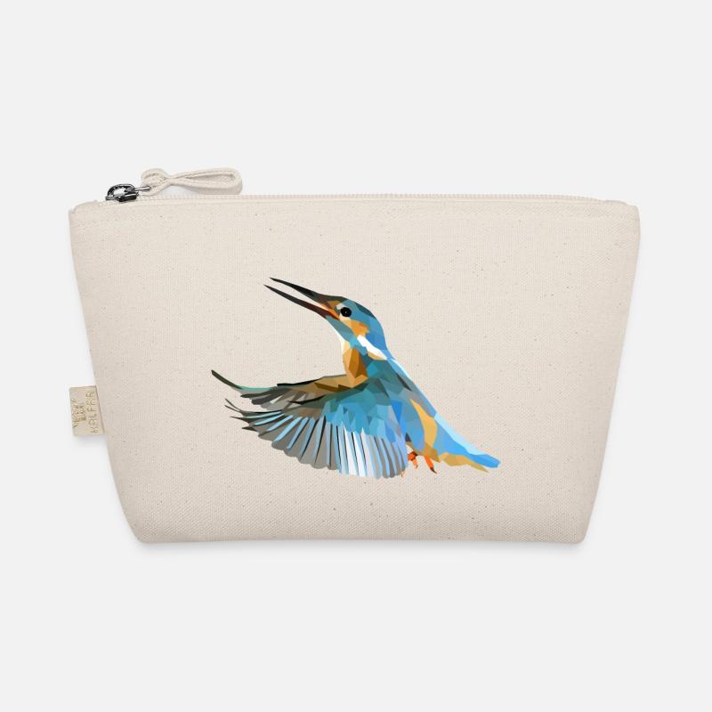 Polyart Eisvogel Bio-Täschchen