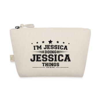 Je suis Jessica en train de faire des choses Jessica - Trousse biologique - nature - Devant