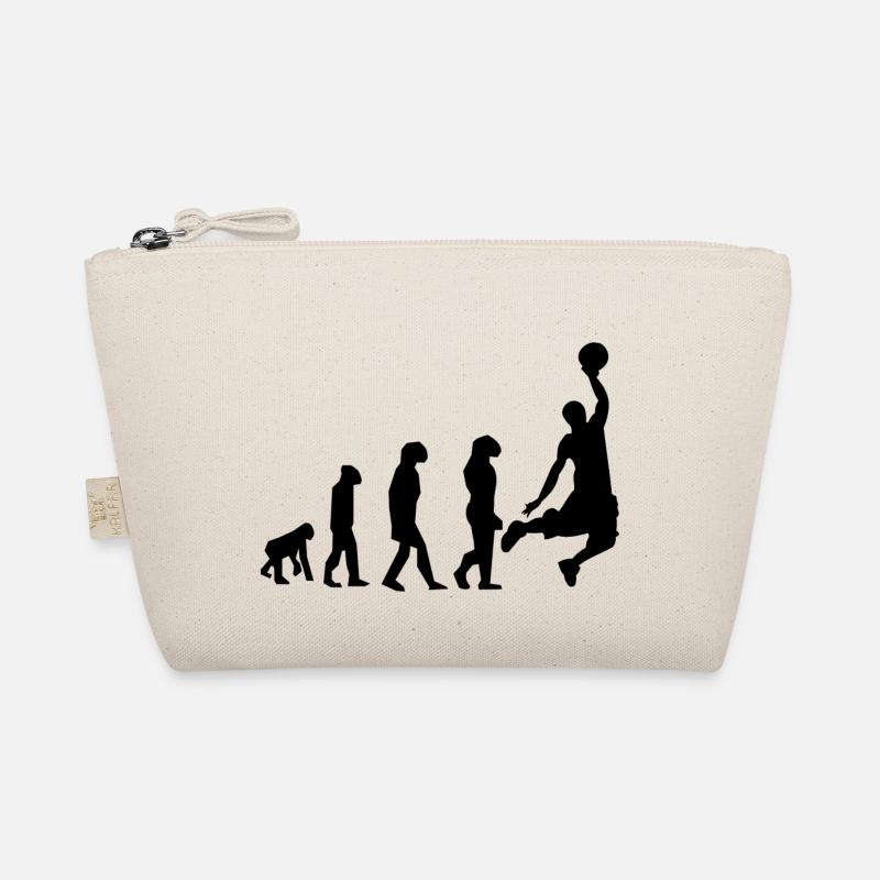 basketball evolution Organic Pouch