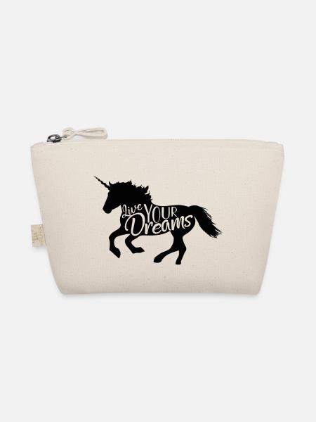Unicorn - Bio-Täschchen - Natur