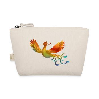 Rainbow Phoenix - Bio-Täschchen - Natur - Vorne