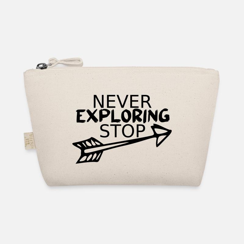 Never stop exploring Bio-Täschchen