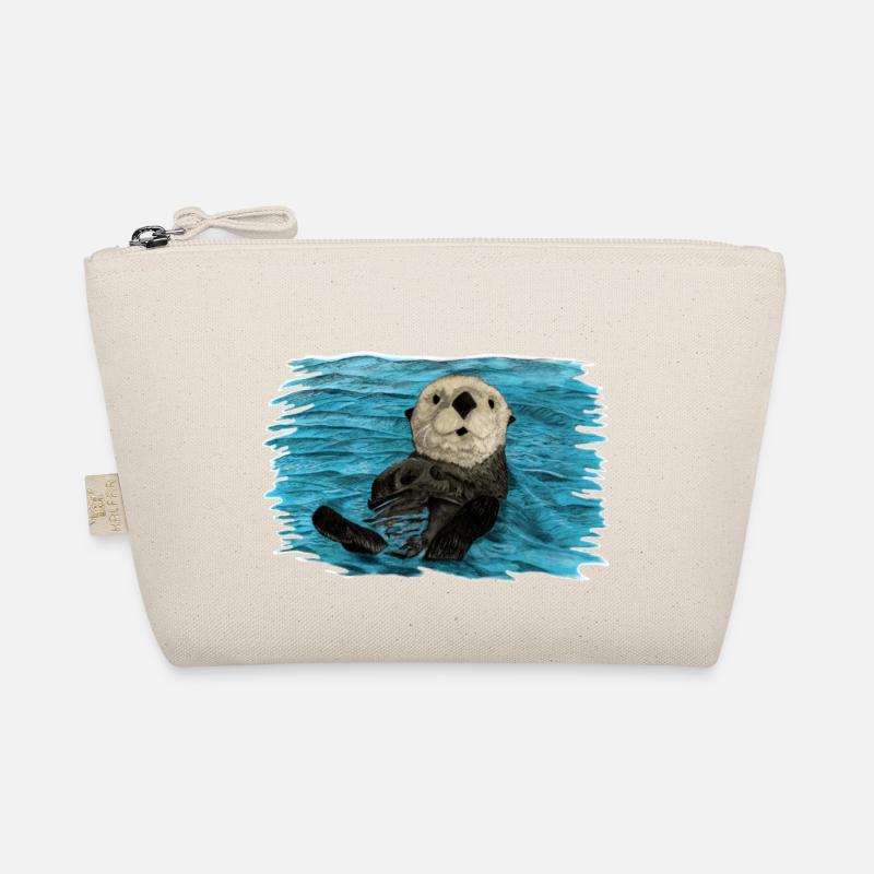 Seeotter - Bio-Täschchen - Natur