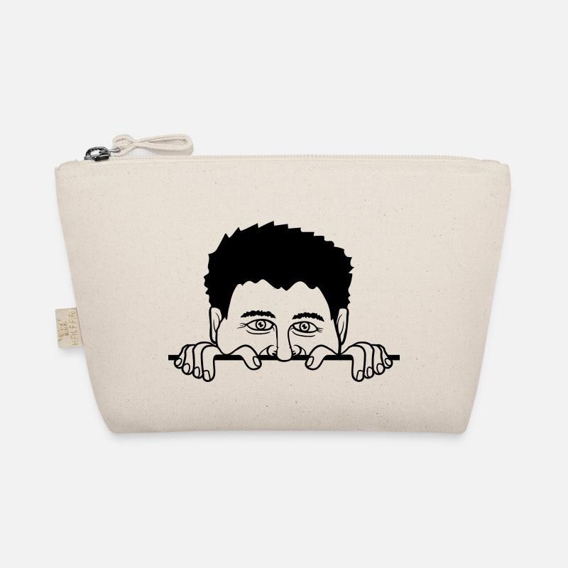Behind Wall Man Organic Pouch