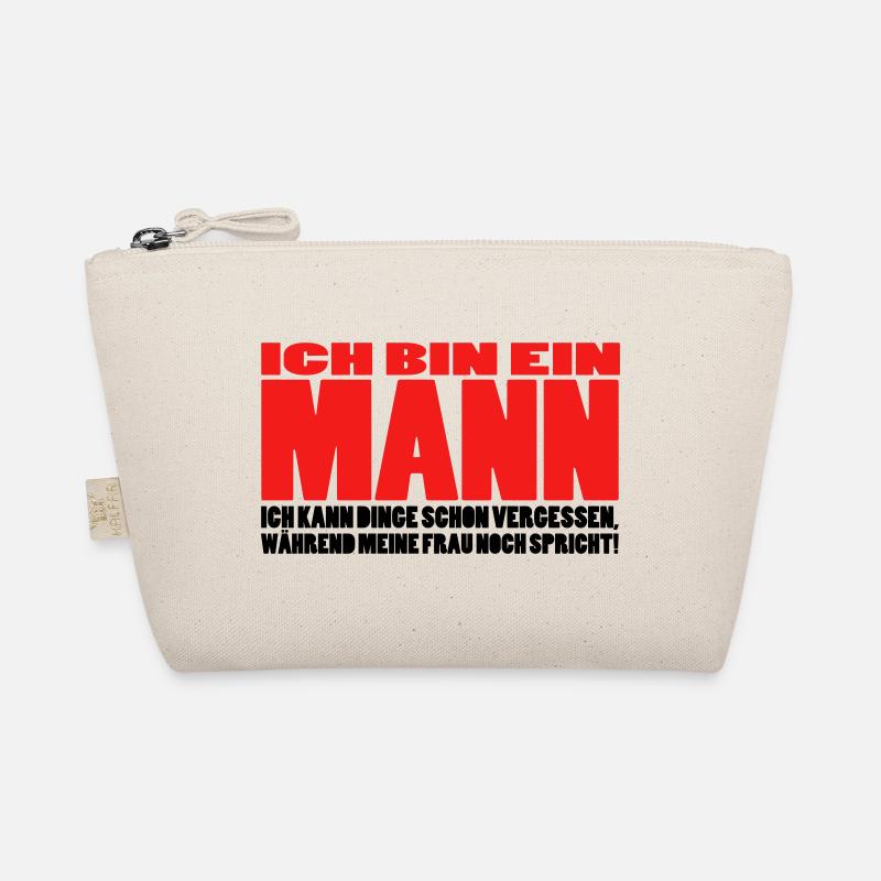 mann spruch witzig männer ehemann ehe Bio-Täschchen