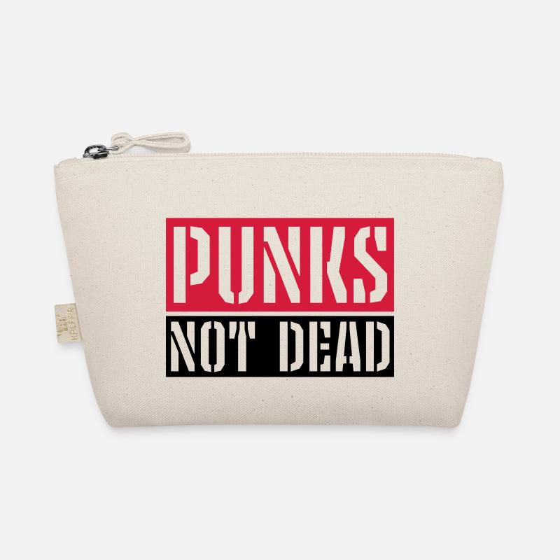 punks not dead quote - Organic Pouch - nature