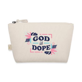 God Is - Bio-Täschchen - Natur - Vorne