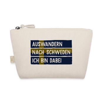 Auswandern nach Schweden Liebe Abenteuer Urlaub - Bio-Täschchen - Natur - Vorne