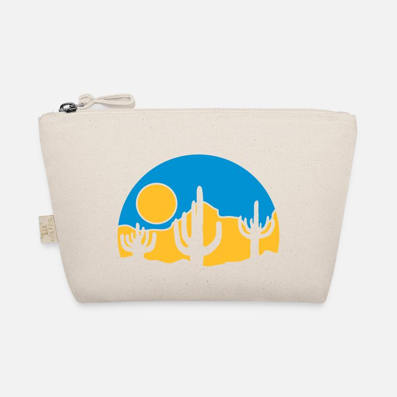 Cacti Nature Sun Desert Organic Pouch