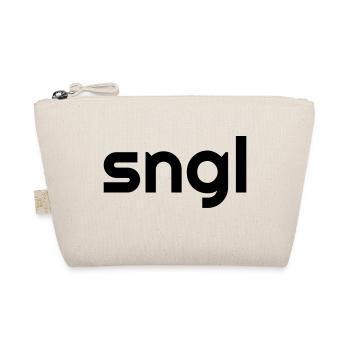 sngl - Bio-Täschchen - Natur - Vorne