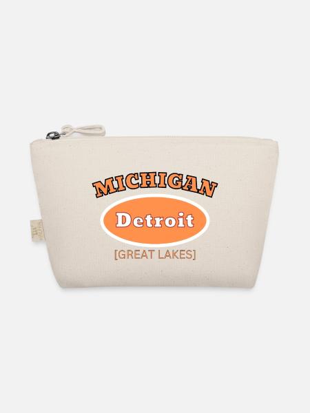 Chemise Vintage Michigan Detroit - Trousse biologique - nature - Devant