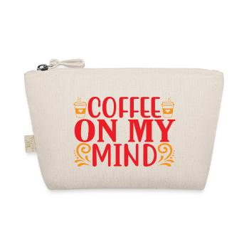 Coffee on my Mind - Organic Pouch - nature - Front