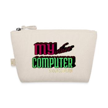Present Hacking Coding Hacking Computer - Organic Pouch - nature - Front