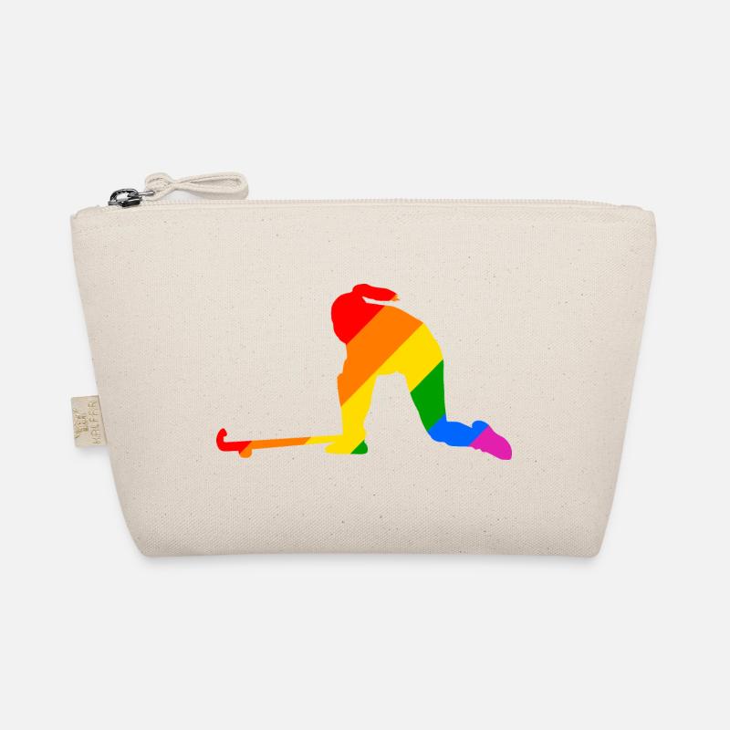 LGBTQ Feldhockeyspielerin - Bio-Täschchen - Natur