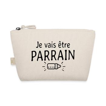 Je vais être parrain / futur parrain - Trousse biologique - nature - Devant