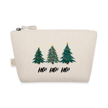 HOHOHO Christmas tree - Organic Pouch - nature - Front