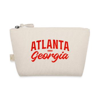 Atlanta Georgia Script Logo - Organic Pouch - nature - Front