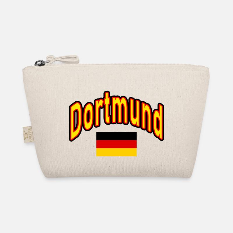 Dortmund germany flag Organic Pouch