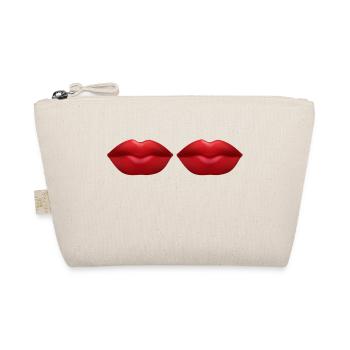 Lips 1 - Organic Pouch - nature - Front