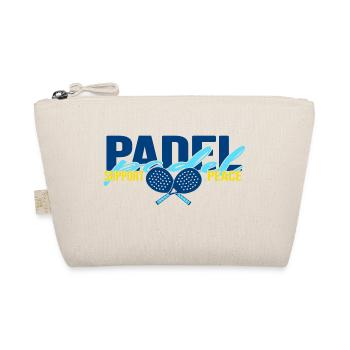 Padel tennis Padel Joueur de tennis Padel (bleu-jaune) - Trousse biologique - nature - Devant