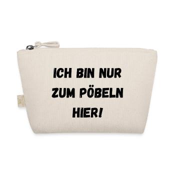 Partyspruch für Malle, Karneval ect. - Kostümidee - Bio-Täschchen - Natur - Vorne