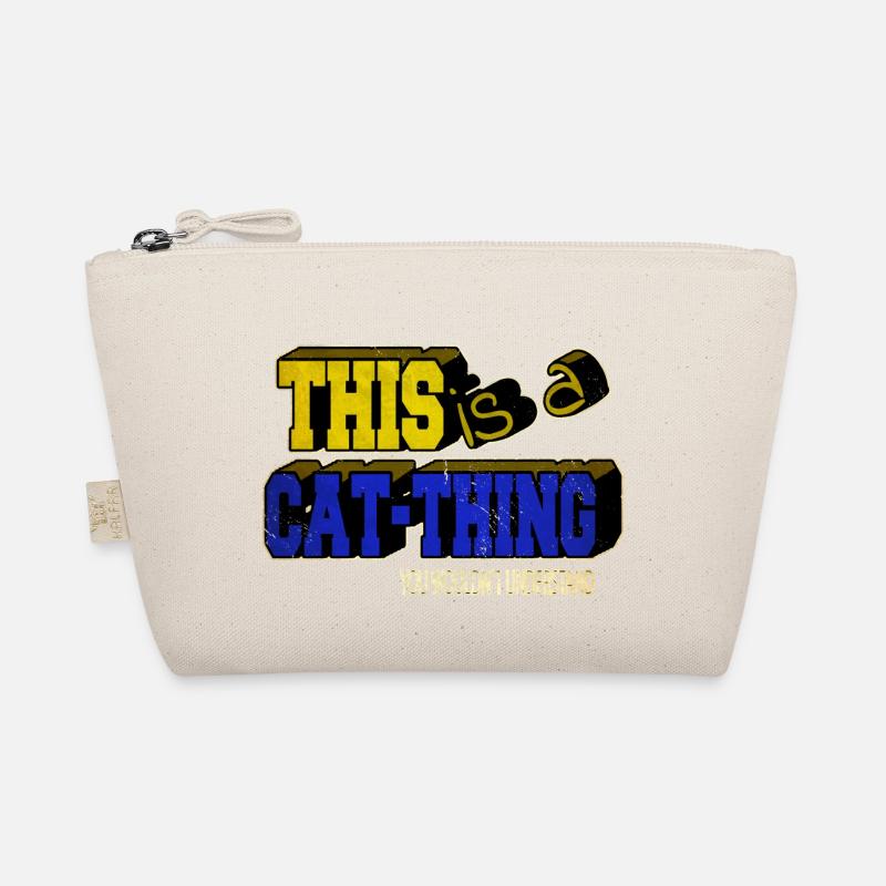Saint-Valentin Black Kitten Funny Cat Face Tshirts Trousse biologique