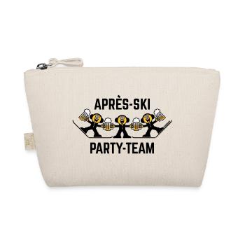 Trio d’équipe de fête après-ski (bière / dessin animé / 3C) - Trousse biologique - nature - Devant