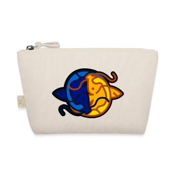 Koi Yin Yang - Bio-Täschchen - Natur - Vorne