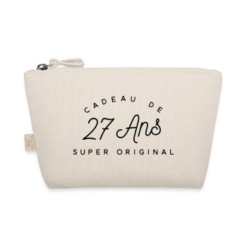 Cadeau 27 ans - Trousse biologique - nature - Devant