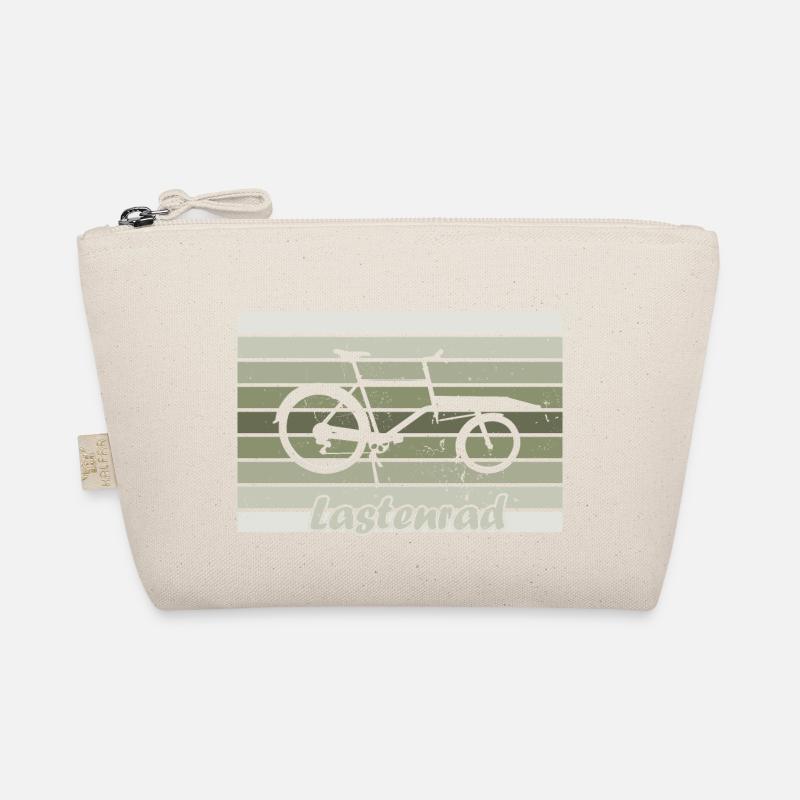 Lastenrad, Retro, Cargobike - Bio-Täschchen - Natur