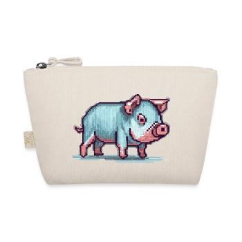 Une excellente facture de maison en look pixel 8 bits - Trousse biologique - nature - Devant