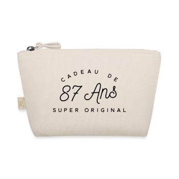 Cadeau 87 ans  - Trousse biologique - nature - Devant