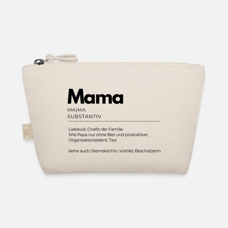 Definition Mama - Bio-Täschchen - Natur