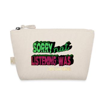 birthday gift christmas happy cool funny quote - Bio-Täschchen - Natur - Vorne