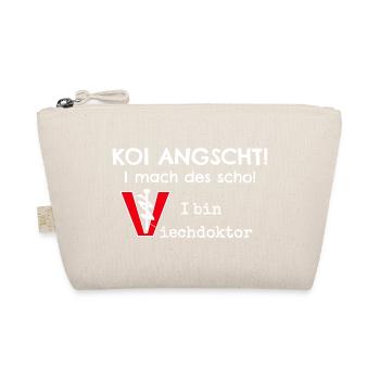 Humor Tierarzt, Veterinär Viechdoktor - Bio-Täschchen - Natur - Vorne